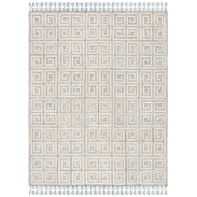 Currie Hand Tufted Performance Geometric Rug