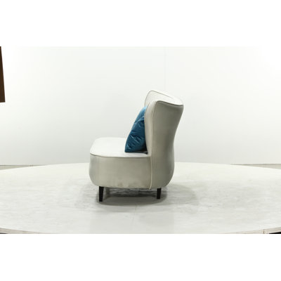 Aadish Velvet Loveseat