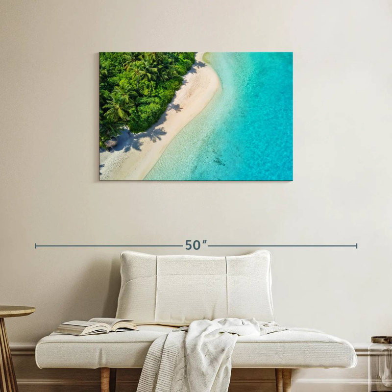 Île d'été Gillard Maldives, H 24 po x l 36 po