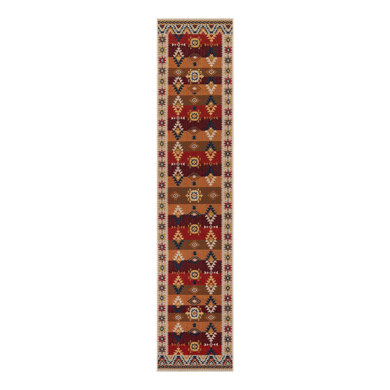 Tapis intérieur / extérieur Ciudad Marlenia, Tapis de couloir 2 pi 7 po x 12 pi