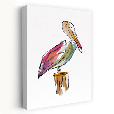 Pelican Abstract Contemporary Wall Art