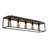 Delcina Industrial Rectangle Cage Flush Mount-660188881