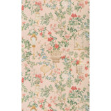 Summer Palace Jardin Fleuri 26.28' L x 53.54" W Wallpaper Roll