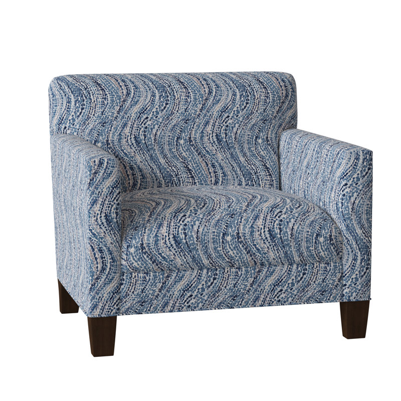 Bleeker Armchair, Olivia Blue, Café