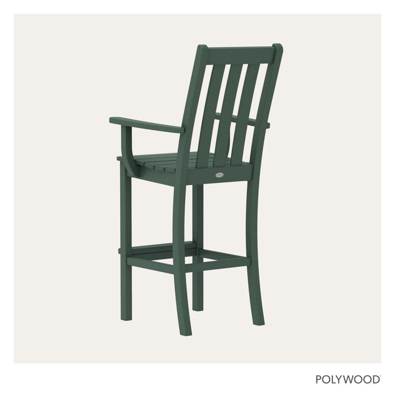 Chaise de bar POLYWOOD Vineyard, Vert