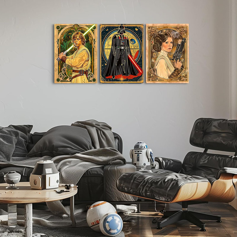 3 Piece Wrapped Canvas Print