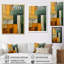 Imantas Cubism Geometric Plains III sur toile-2043463664-2043463667