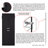 Acrylic Accent Rectangular Mirror Featuring Three Clear Acrylic Accent Rails on a Black Iron Frame