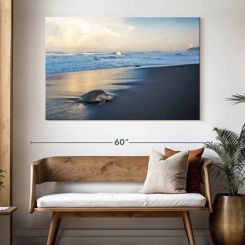 Brampt Turtles From The Sea, 34" H x 51" W