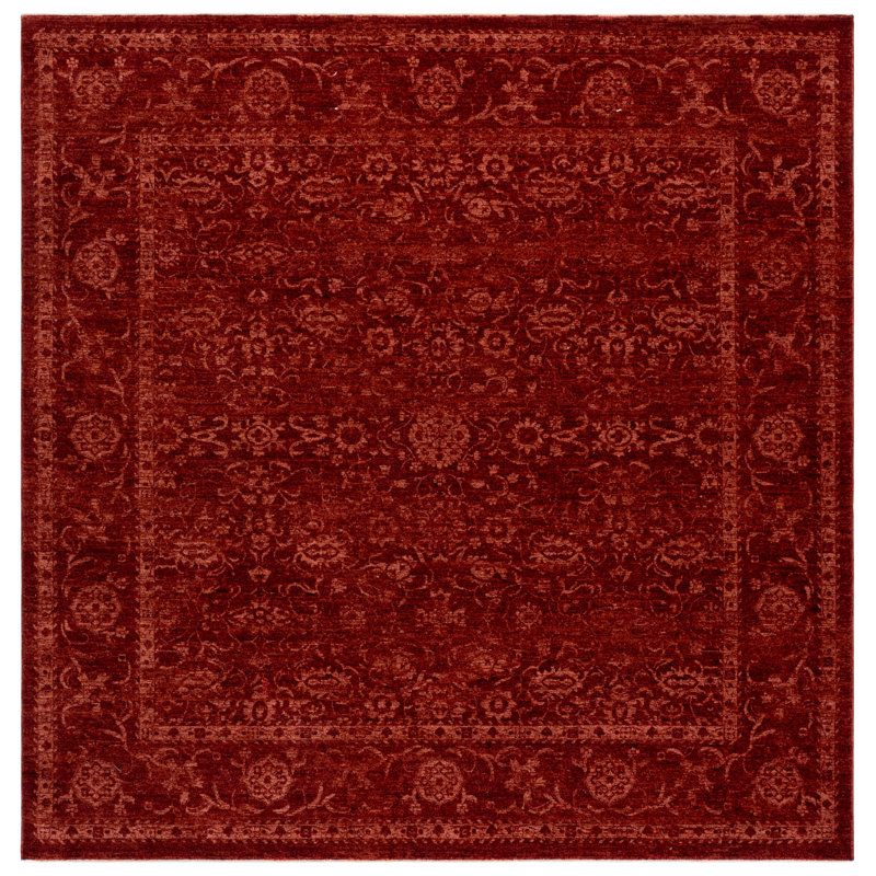 Tapis d'intérieur rétro Performance Overdye, Carré 6 pi 7 po