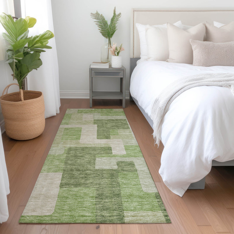  Chayden Non-Slip Indoor / Outdoor Area Rug, Runner 2'3" x 7'6"