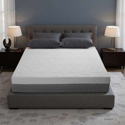 14-Inch Premium King Mattress With Plush Thick Design, Breathable Sterilizing Surface, High-Rebound Support, Eco-Friendly Materials, And Luxury Sleep Enhancement.