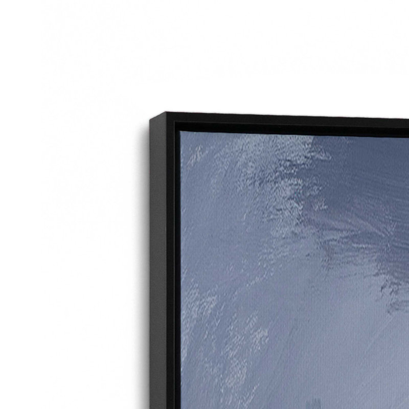 «Incoming» par Pamela Munger, reproduction d'art sur toile, Noir, Cadre flottant, H 36 po x l 36 po