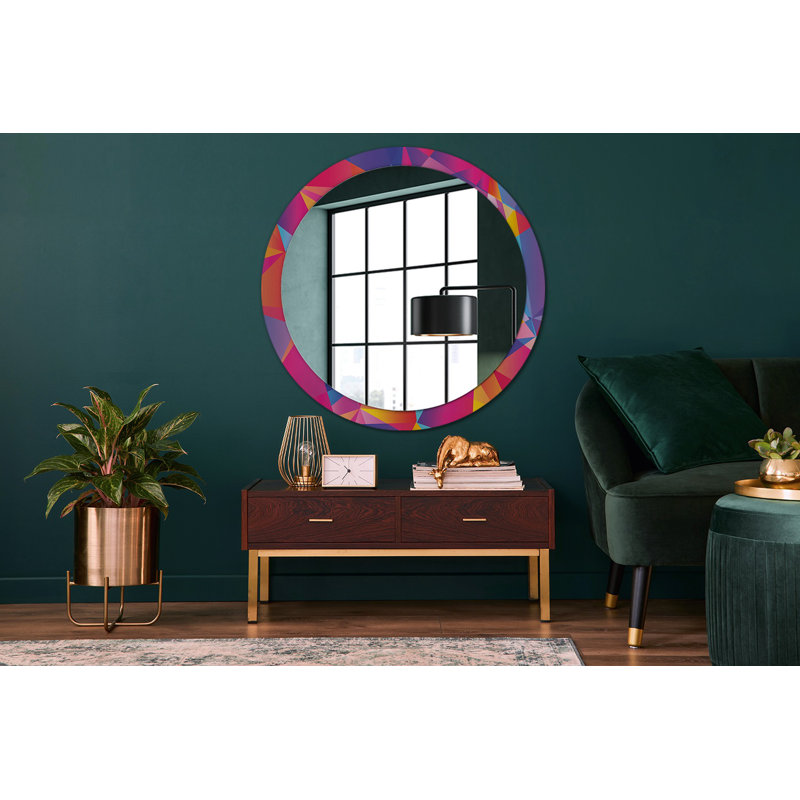 Huldar Glass Flat Wall Mirror