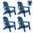 Azur Foldable Outdoor Adirondack Chair-1154420314