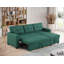 Canapé modulaire convertible rembourré avec méridienne coulissante-1190688681