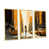 Toile naturelle avec cadre flottant