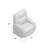 Polyester and Metal Frame Power Lift Recliner with Storage-786876505