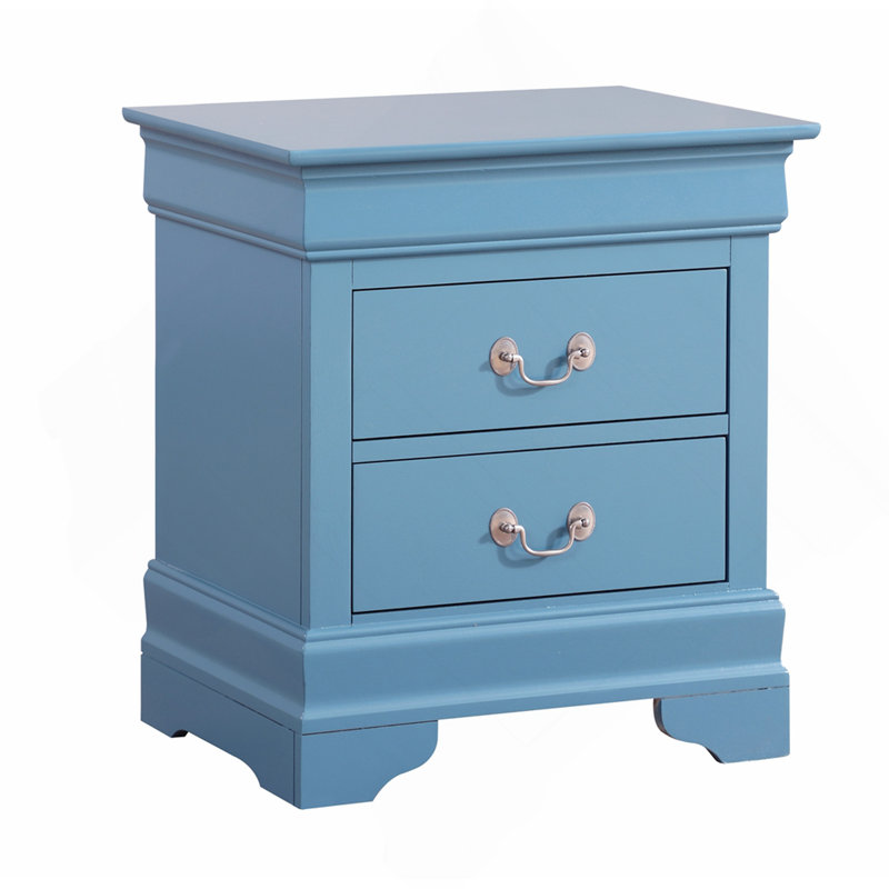 Charming Teal Nightstand For Your Bedroom