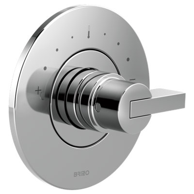 Litze Valve Trim with Handle and Mixing Cartridge