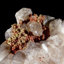 Calcite sur limonite. Mapami, Mexique