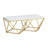 Bluffton Marble Top Coffee Table