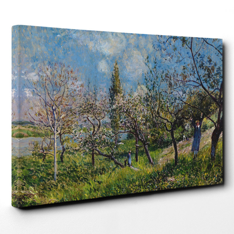 Alfred Sisley - Wrapped Canvas Painting, 70cm H x 100cm W