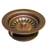 3.5" Basket Strainer with Disposer Trim