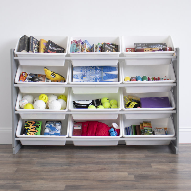 Organisateur de jouets avec bacs Kraft