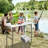Oya Rectangular Metal Folding Outdoor Camping Table , 45'' in. W 23'' in. D