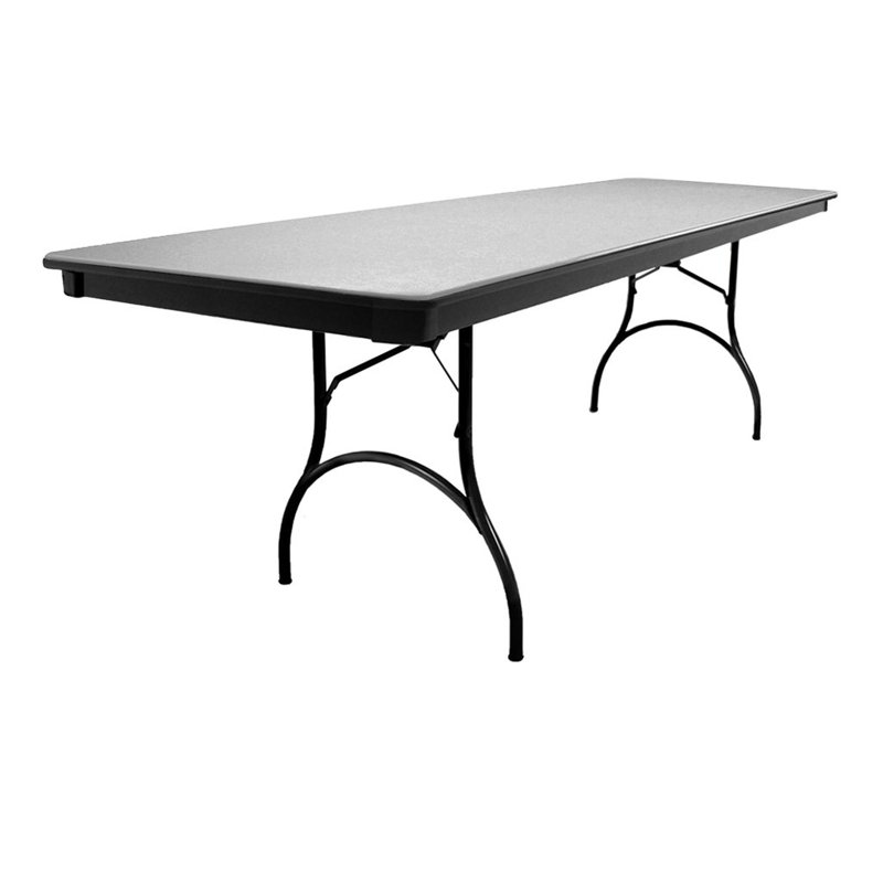 Table pliante rectangulaire 72 ", gris, H 29 po x l 96 po x P 30 po