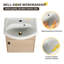 Ensemble de meuble-lavabo mural simple 18 po Quavonte