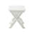 Hips Outdoor Foldable Furniture , 2 Chairs And Rectangular White Table For Spacious Living Chair White, Included