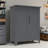Metal Tool Storage Cabinet With Ample Space