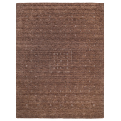 Simi Hand Knotted Cotton/Wool Southwestern Area Rug
