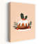 Festive Christmas Pudding Traditional Contemporary Winter, reproduction d'art mural-133191643