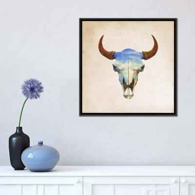 Big Sky Graphic Art on Wrapped Canvas