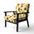 Yellow/Brown Polyester