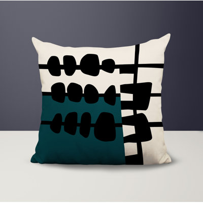 Dola Reversible Indoor/Outdoor Square Pillow