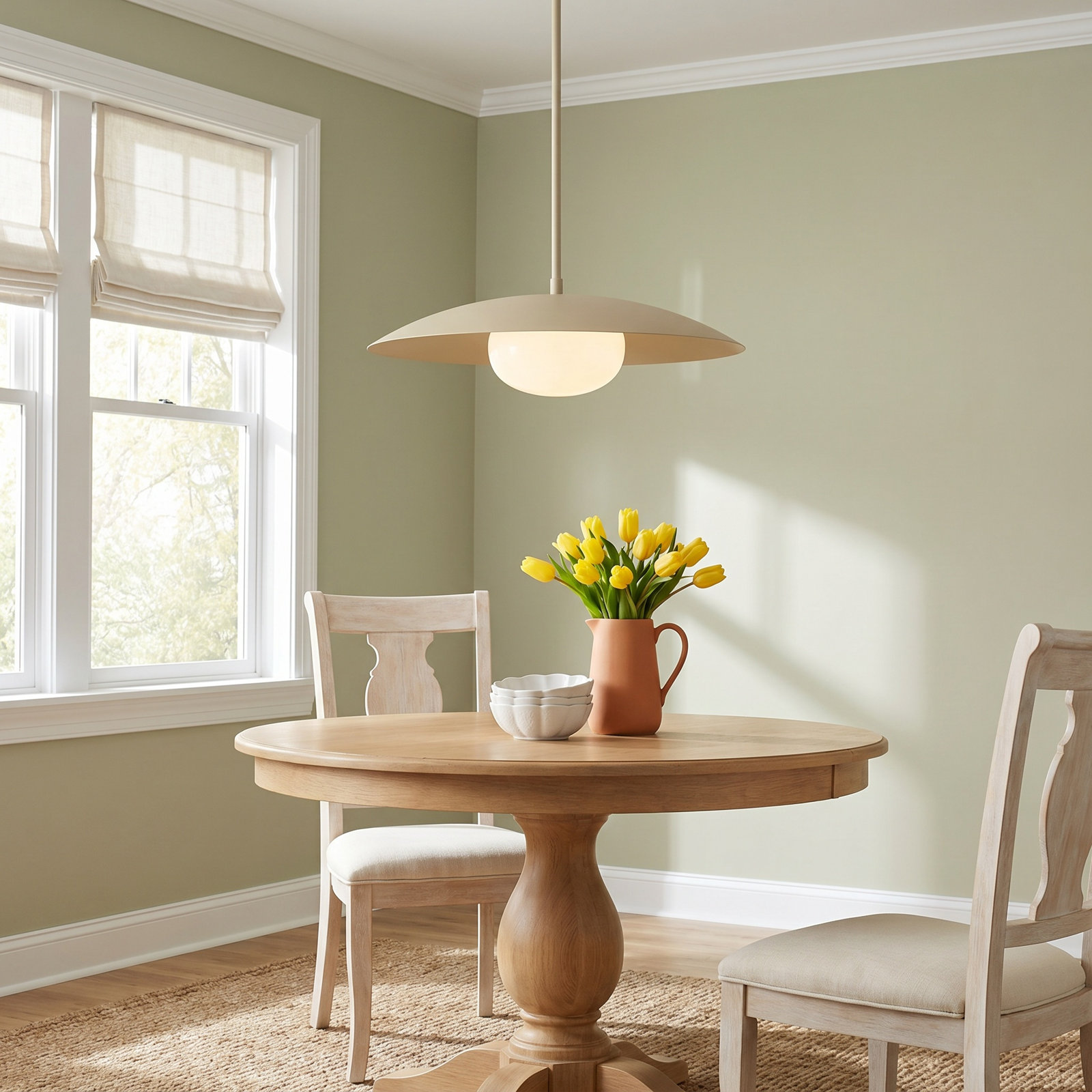 Del Single Light Metal Dimmable Pendant, Brass