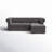 Dunn Upholstered L-Shaped Sectional Right Hand Facing-1588422884