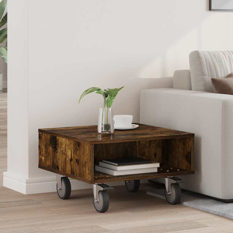 End Table, Smoked Oak