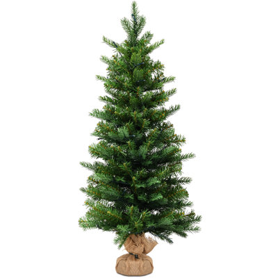 2.95' H Lighted Artificial Fir Christmas Tree