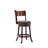 Analuz Swivel Upholstered Counter Stool with Solid Wood Frame-2143721969-2143725344