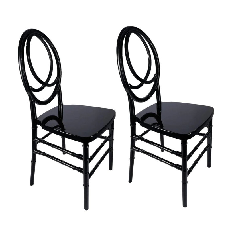 ToughResin Infinity Dining Chair by Chivari, Black
