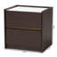 48cm W Manufactured Wood Bedside Table