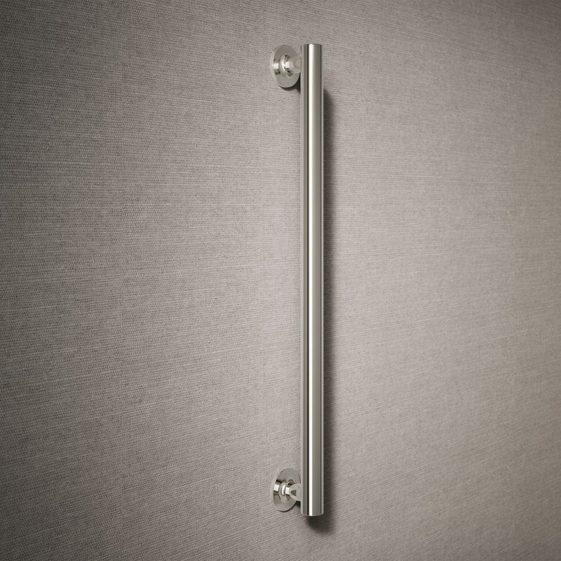 Purist Grab Bar, Vibrant Polished Nickel, 24"W