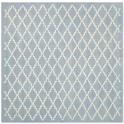 Carolene Hand Tufted Wool Geometric Rug