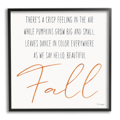 Hello Beautiful Fall Uplifting at-298