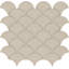 Elegan Calacata 11 x 12 Porcelain Decorative Accent Tile